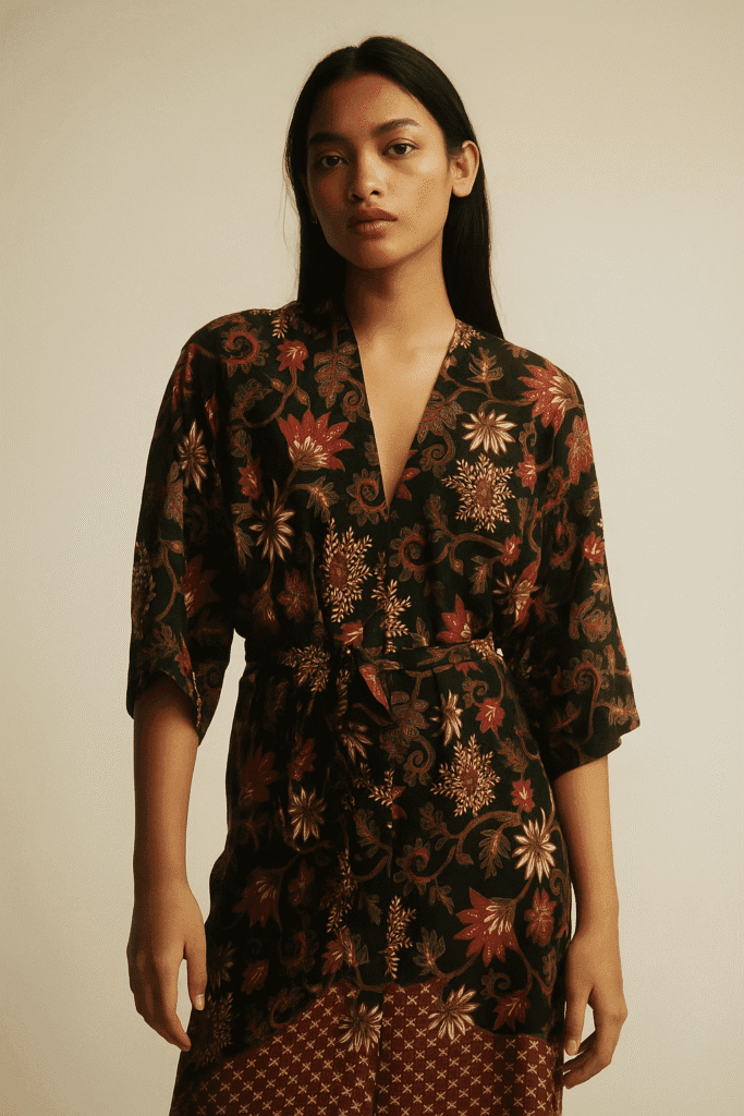 kimono bali silk satin blend warmastore.com